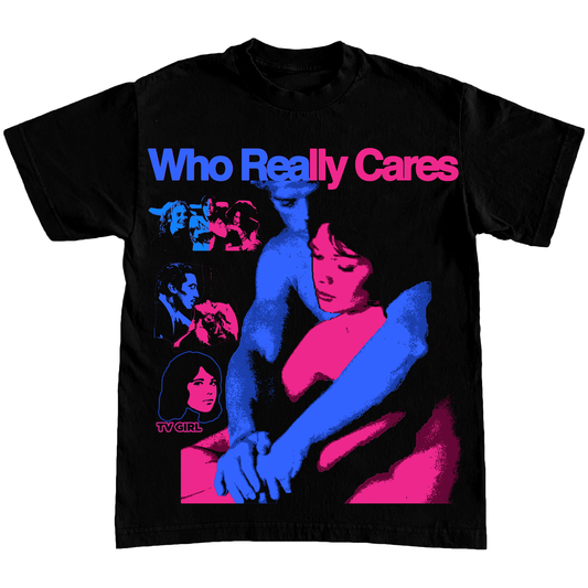 WHO REALLY CARES 6oz Screenprint Shirt